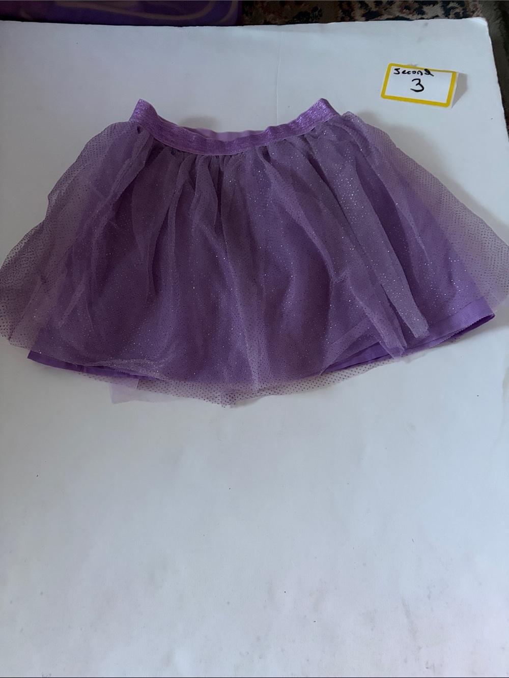 Cat & Jack Lavender Sparkle Tulle Skirt